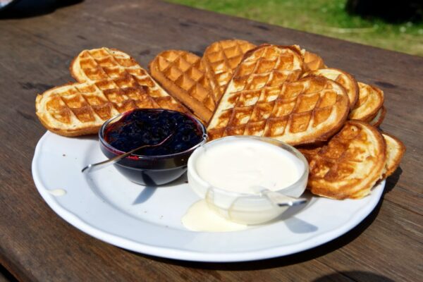 Renndølsetra Mountain pasture in the Innerdalen valley in Sunndal.