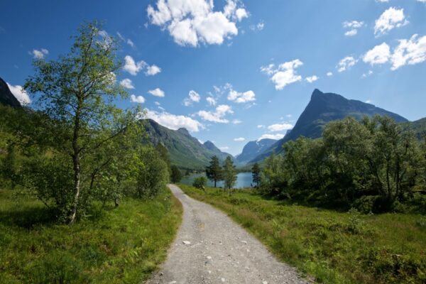 The hike to Innerdalen in Trollheimen.
