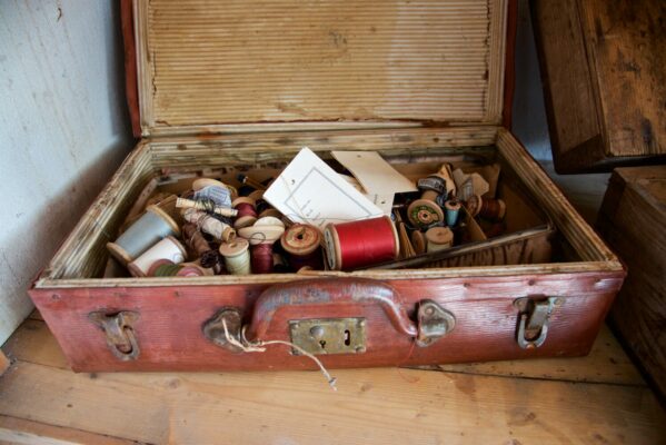 From Konfeksjonsmuseet (the Clothing Factory Museum) in Isfjorden. 