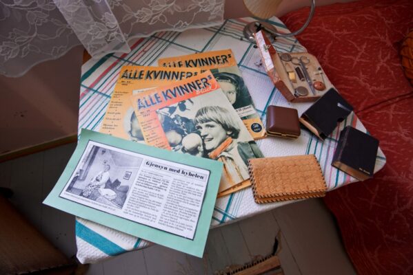 From Konfeksjonsmuseet (the Clothing Factory Museum) in Isfjorden. 