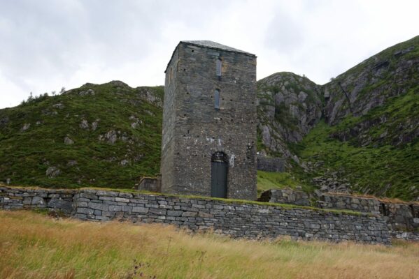 Selja Monastery outside Selje in Nordfjord.