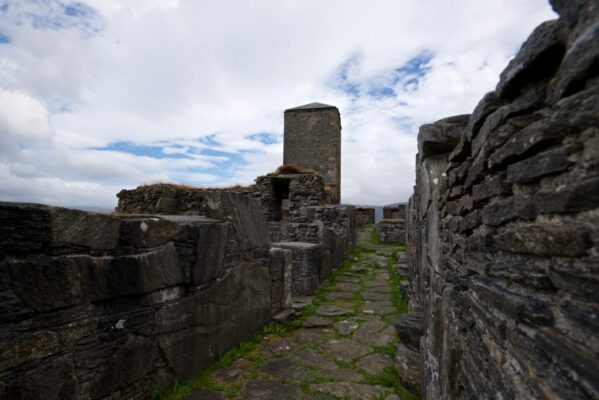 Selja Monastery outside Selje in Nordfjord.