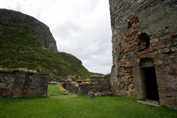 Selja Monastery outside Selje in Nordfjord.