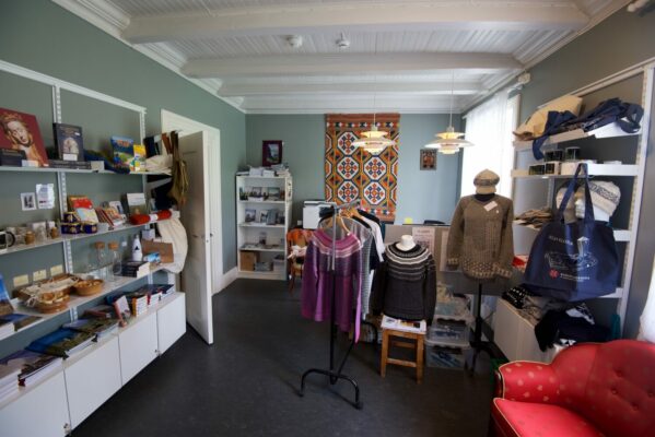 From the small shop in Prestegarden Pilgrim Center in Selje.