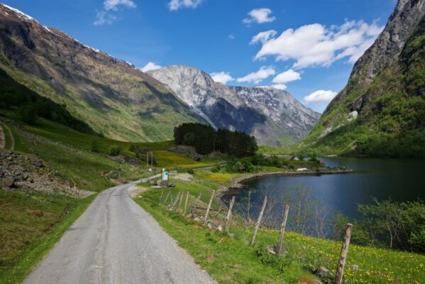 Bakka by the Nærøyfjord.